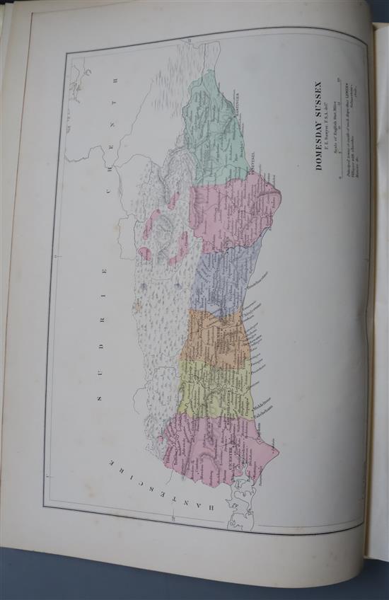 Parish, W.D. (Editor) - Domesday Book in relation to the County of Sussex. Edited for the Sussex Archaeological